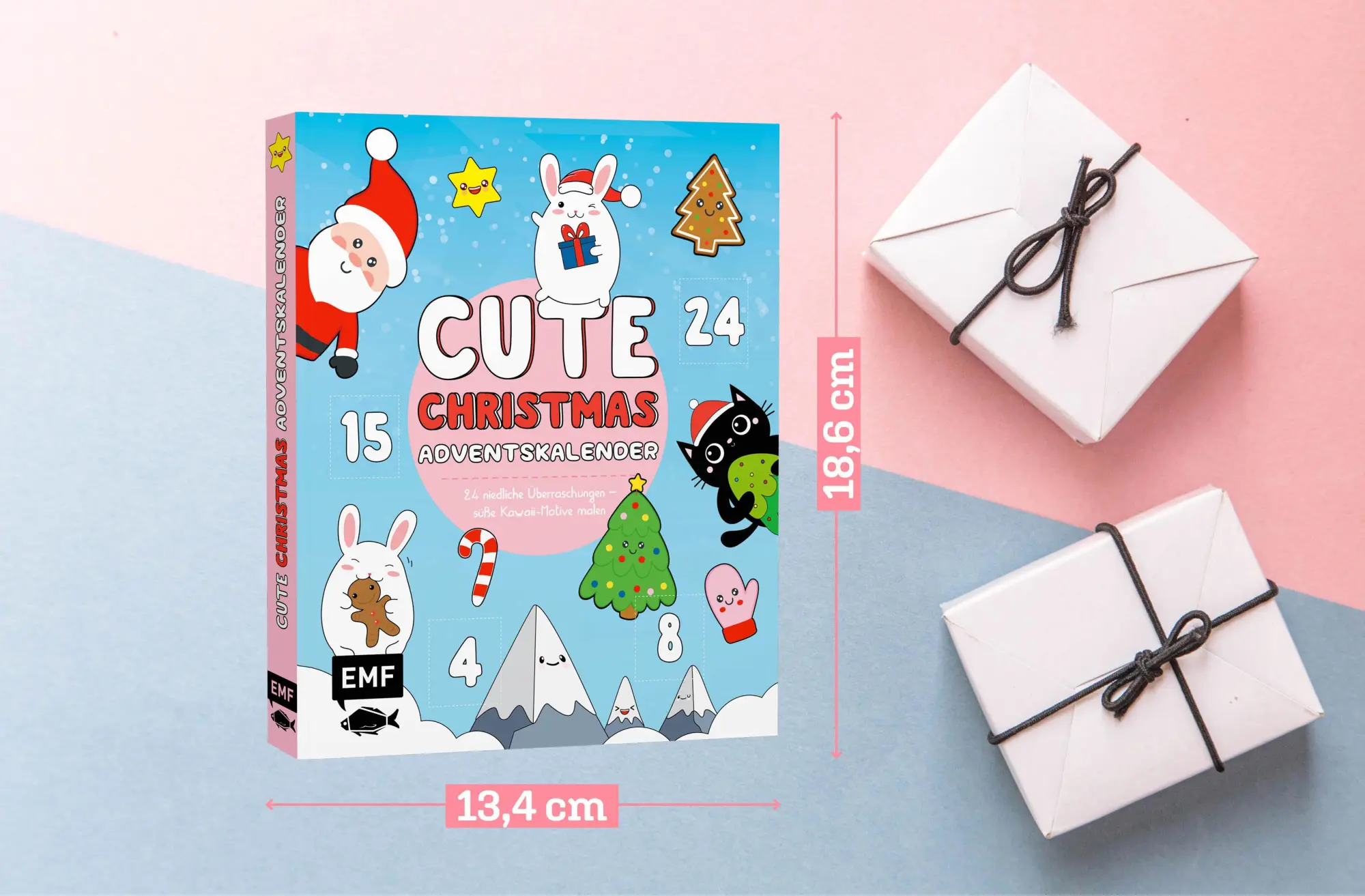 Bild: 9783745906707 | Mein Kawaii-Adventskalender-Buch: Cute Christmas | Buch | 112 S.
