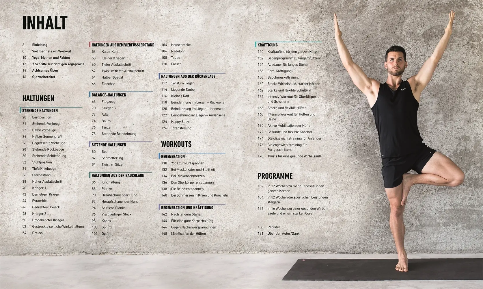 Bild: 9783831036707 | Yoga-Workouts für Männer | Kraft, Ausdauer und Flexibilität maximieren