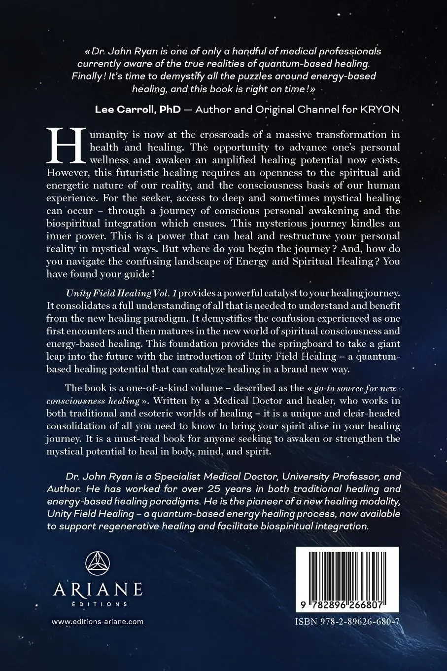 Rückseite: 9782896266807 | The Energy Code for Healing | John G. Ryan | Taschenbuch | Englisch