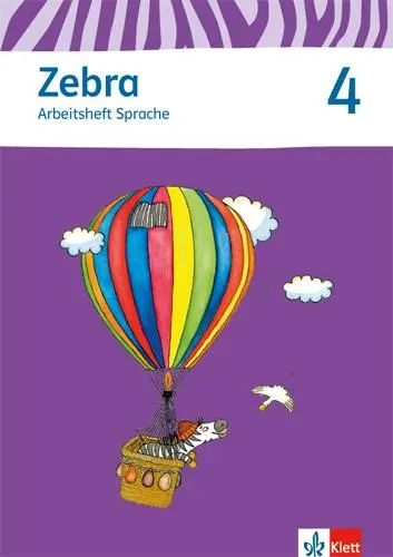Cover: 9783122706807 | Zebra 4 Arbeitsheft Sprache 4. Schuljahr | Neubearbeitung | a | 96 S.