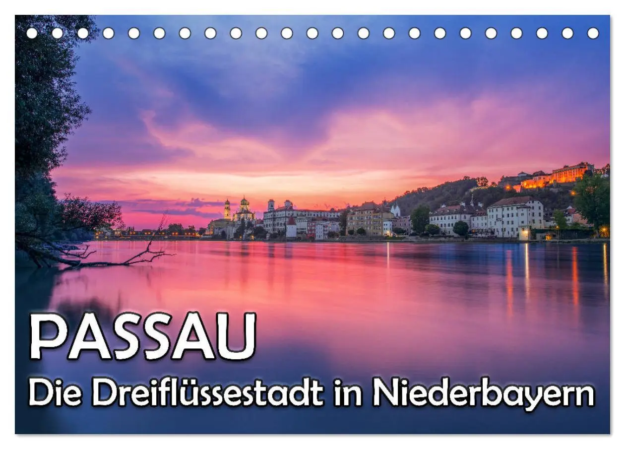 Cover: 9783457736807 | Passau - Die Dreiflüssestadt (Tischkalender 2026 DIN A5 quer),...