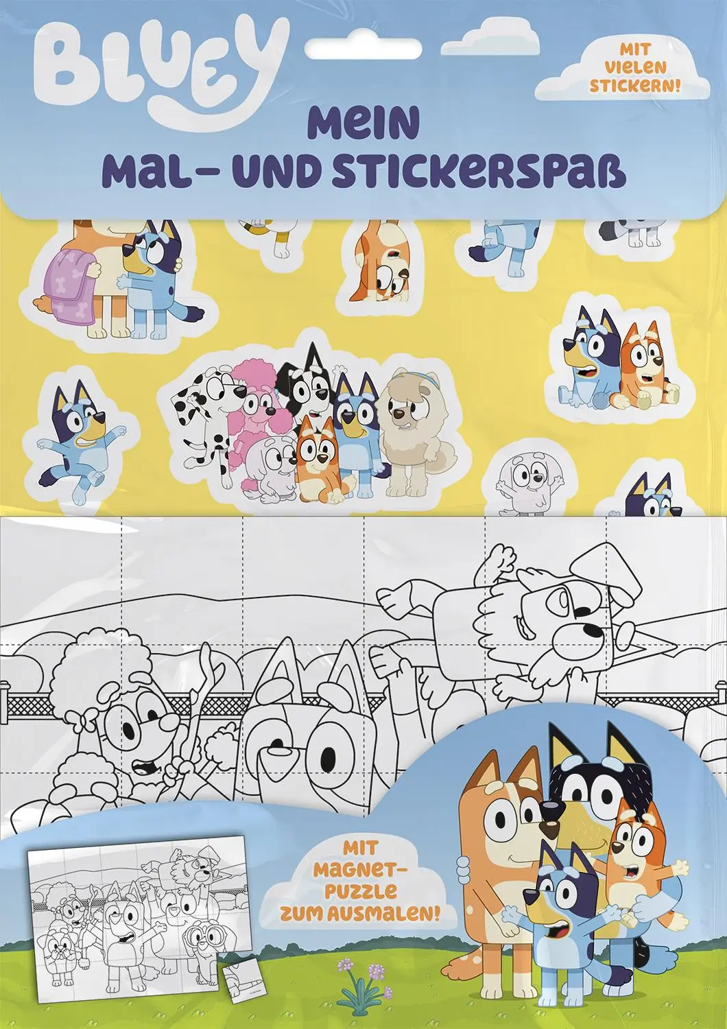 Cover: 9783833246807 | Bluey: Mein Mal- und Stickerspaß | Panini | Taschenbuch | 20 S. | 2025