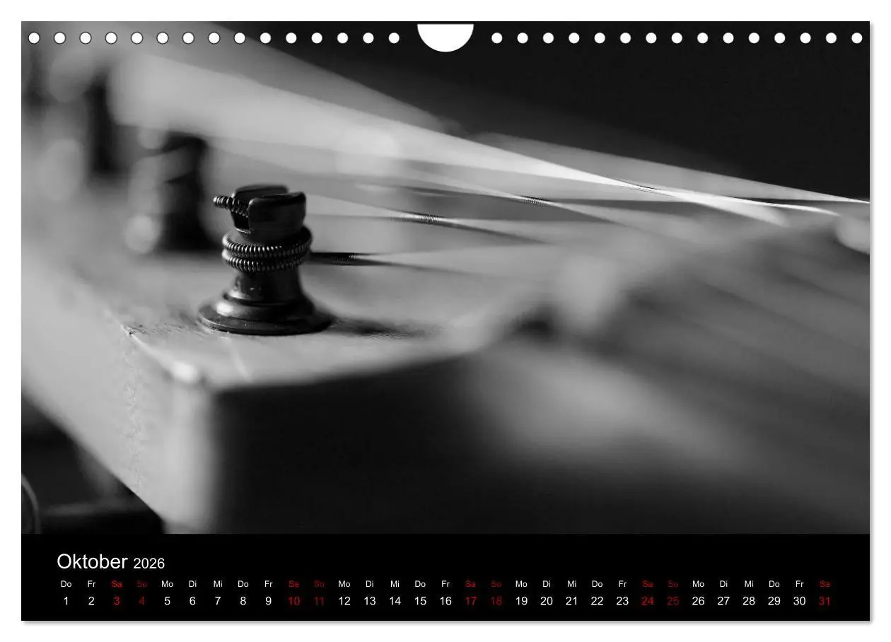 Bild: 9783457896907 | Regelwerke - Details alter E-Gitarren (Wandkalender 2026 DIN A4...