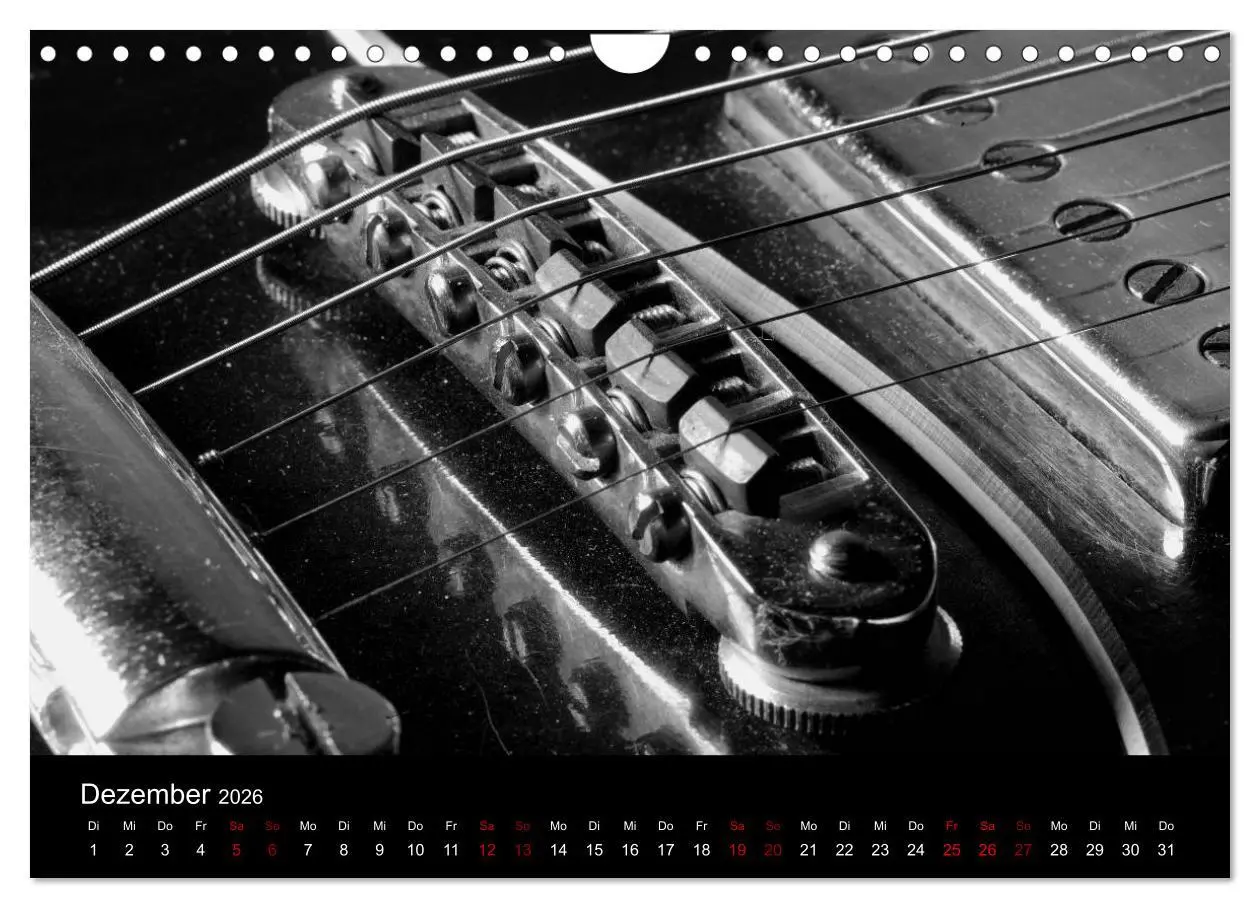 Bild: 9783457896907 | Regelwerke - Details alter E-Gitarren (Wandkalender 2026 DIN A4...