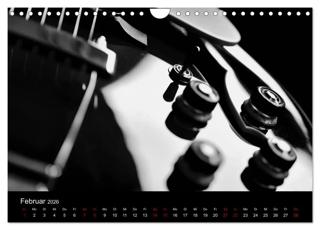 Bild: 9783457896907 | Regelwerke - Details alter E-Gitarren (Wandkalender 2026 DIN A4...