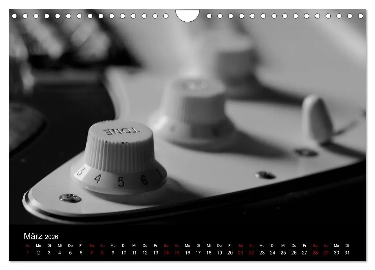 Bild: 9783457896907 | Regelwerke - Details alter E-Gitarren (Wandkalender 2026 DIN A4...