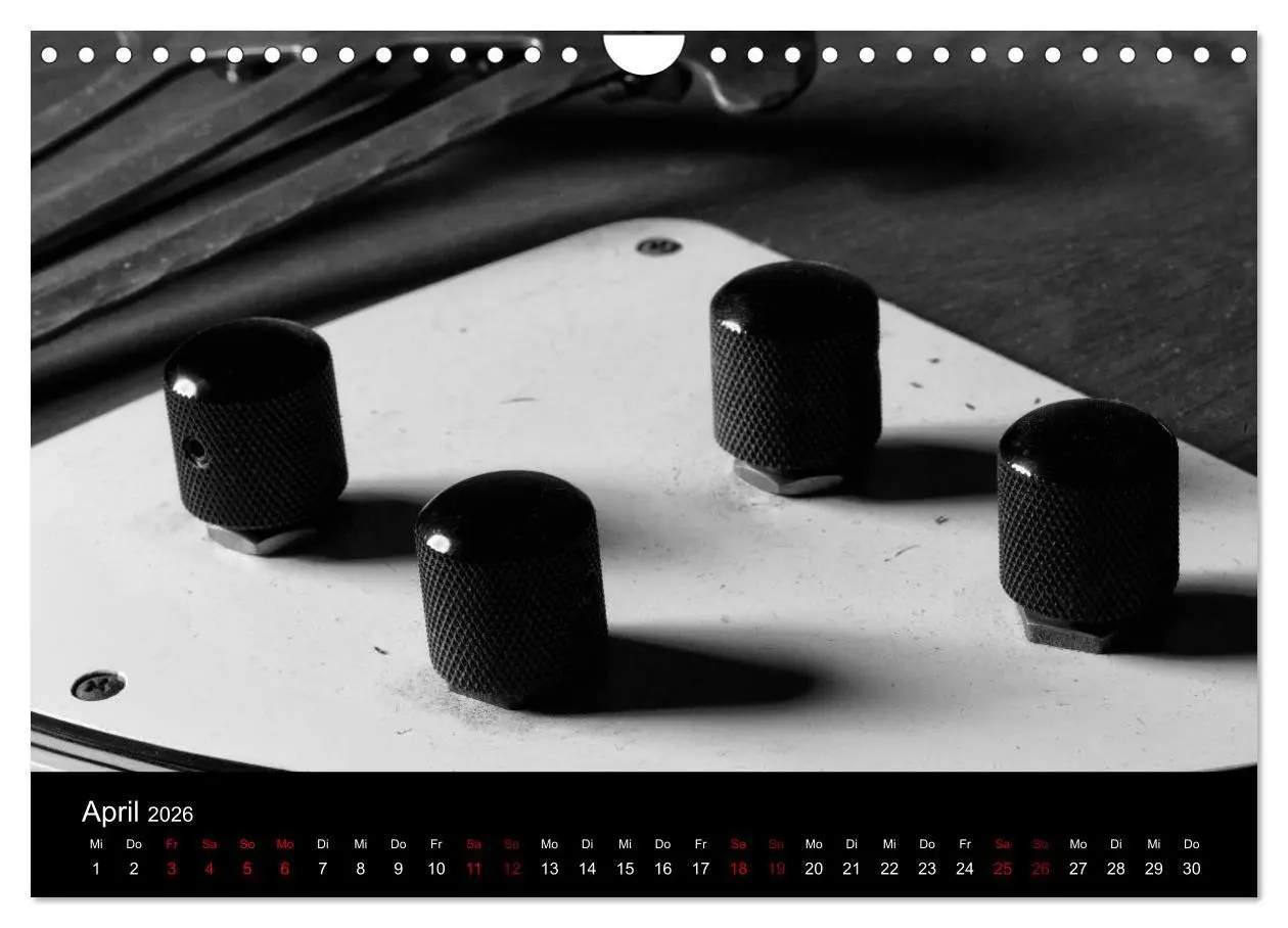 Bild: 9783457896907 | Regelwerke - Details alter E-Gitarren (Wandkalender 2026 DIN A4...