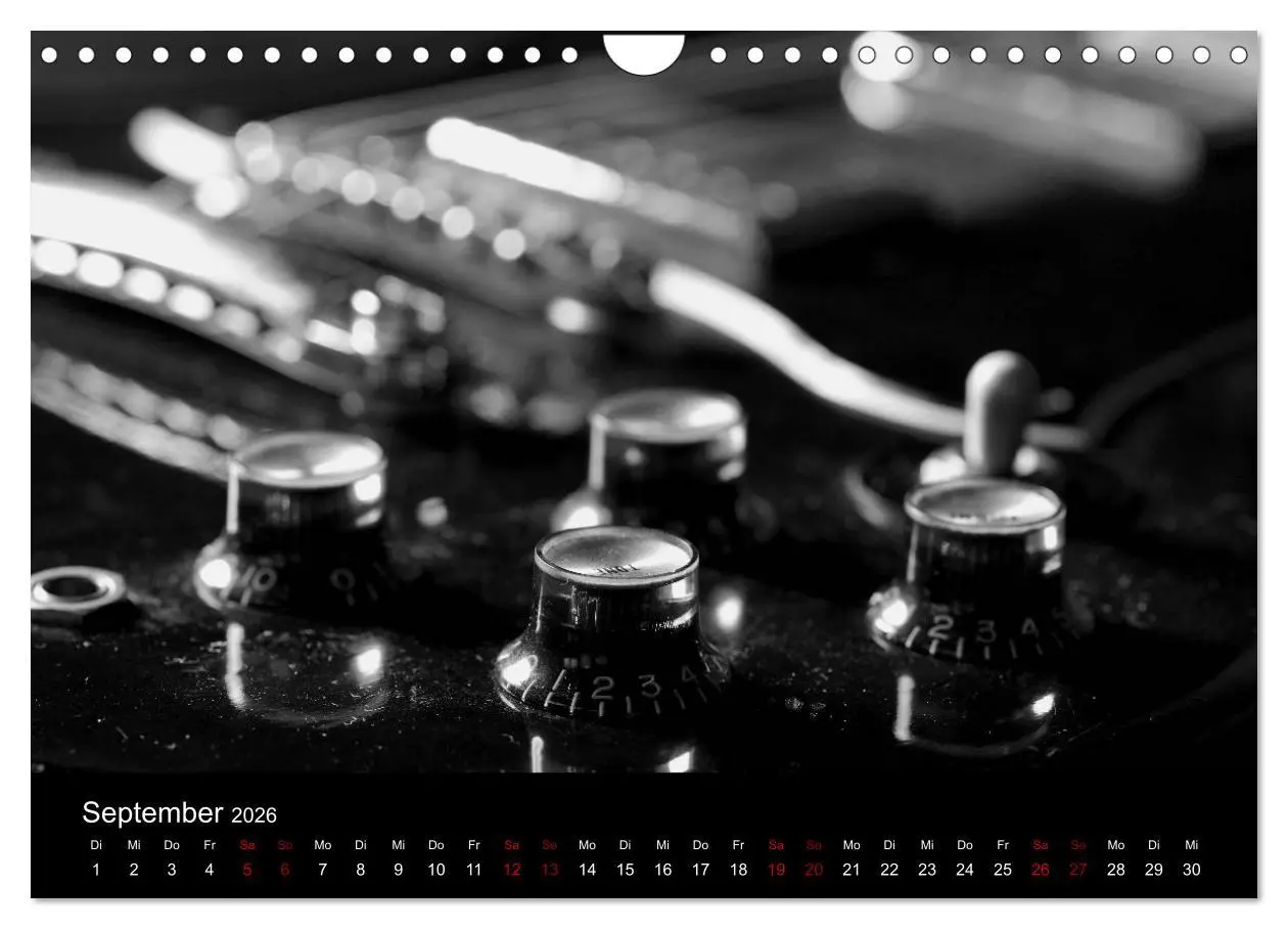 Bild: 9783457896907 | Regelwerke - Details alter E-Gitarren (Wandkalender 2026 DIN A4...