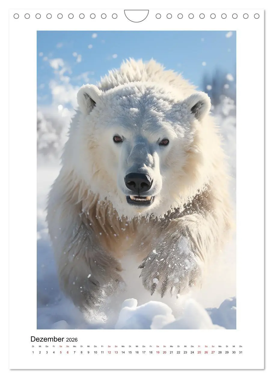 Bild: 9783516296907 | Highspeed Tiere (Wandkalender 2026 DIN A4 hoch), CALVENDO...