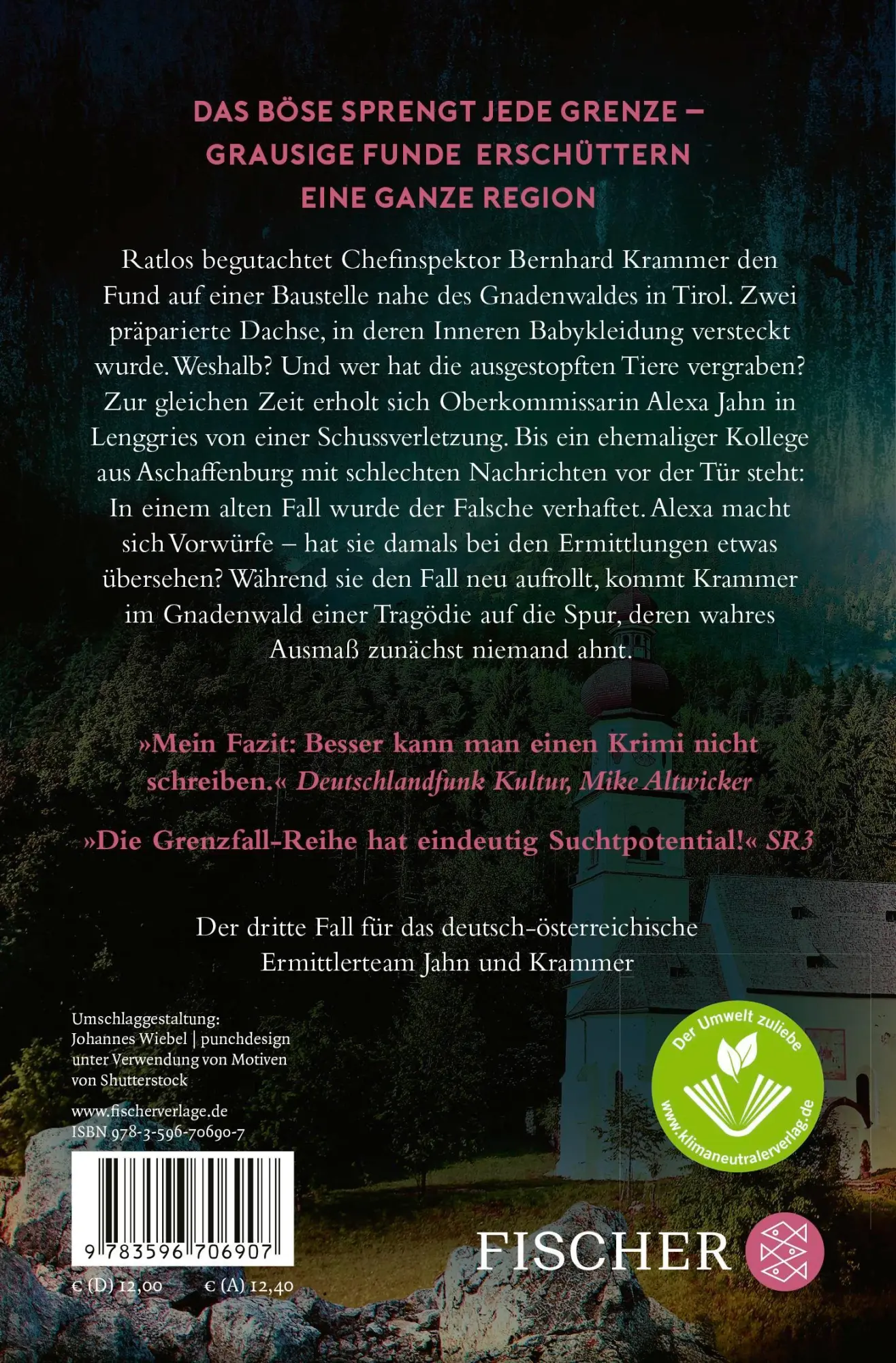 Rückseite: 9783596706907 | Grenzfall - In der Stille des Waldes | Anna Schneider | Taschenbuch