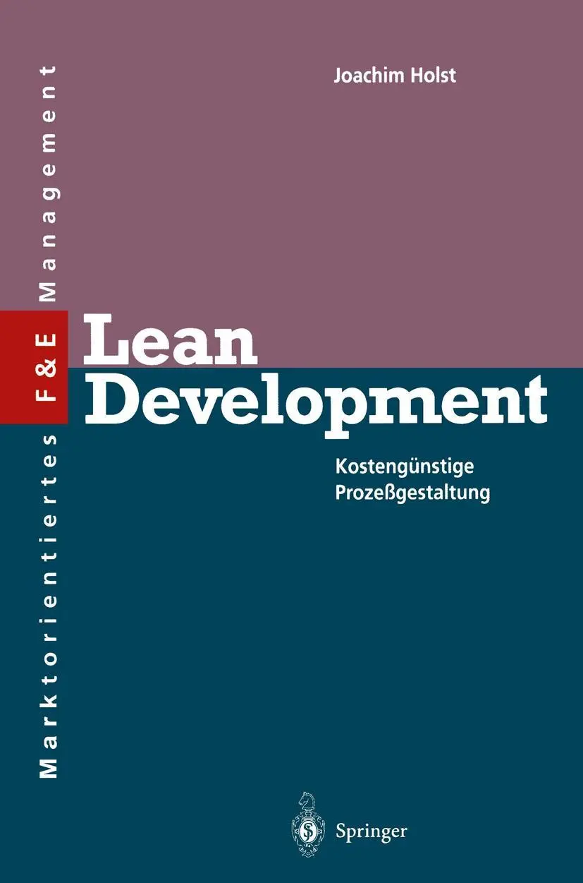 Cover: 9783642786907 | Lean Development | Kostengünstige Prozeßgestaltung | Joachim Holst
