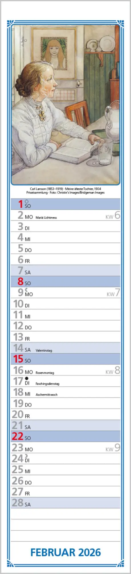 Bild: 9783731886907 | Hildes Küchenplaner 2026 | Langplaner | Verlag Korsch | Kalender