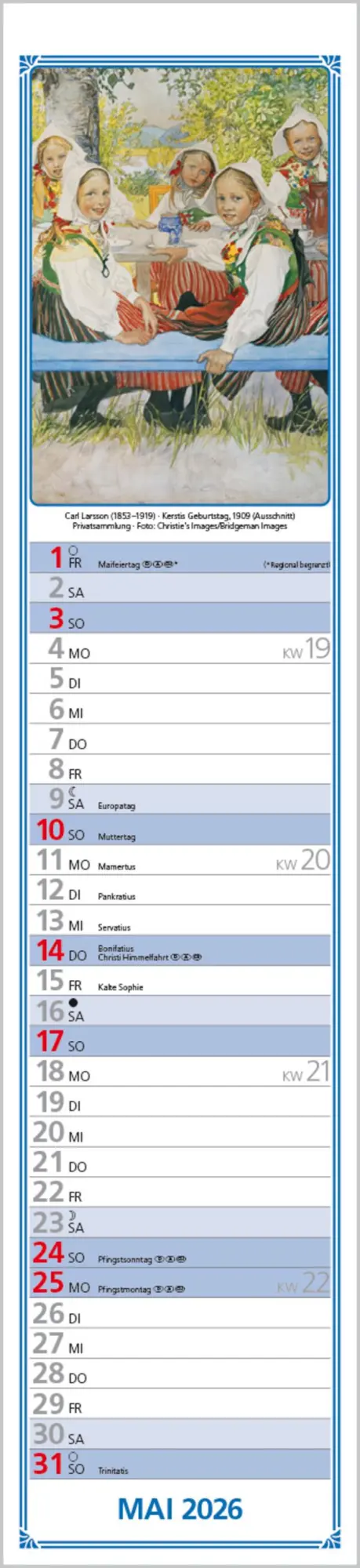 Bild: 9783731886907 | Hildes Küchenplaner 2026 | Langplaner | Verlag Korsch | Kalender