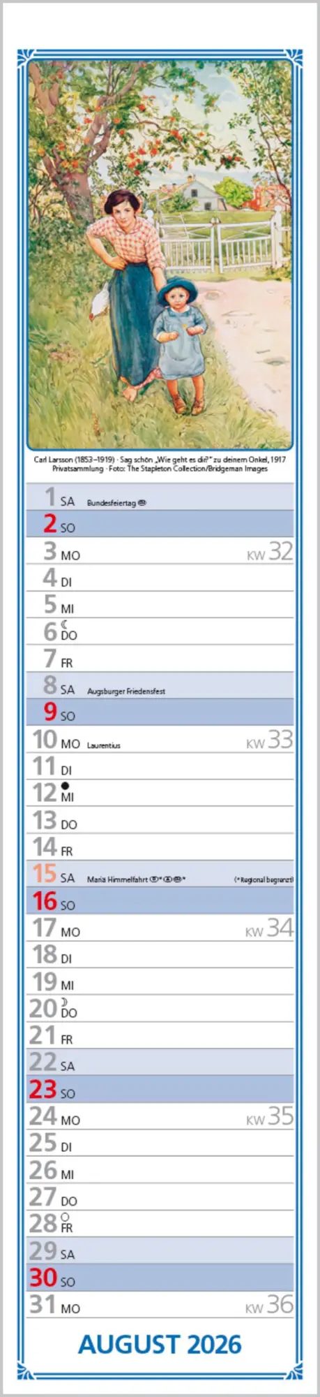Bild: 9783731886907 | Hildes Küchenplaner 2026 | Langplaner | Verlag Korsch | Kalender
