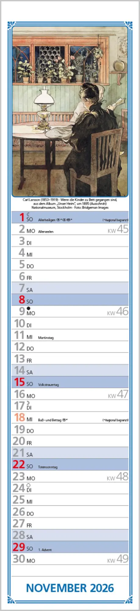 Bild: 9783731886907 | Hildes Küchenplaner 2026 | Langplaner | Verlag Korsch | Kalender