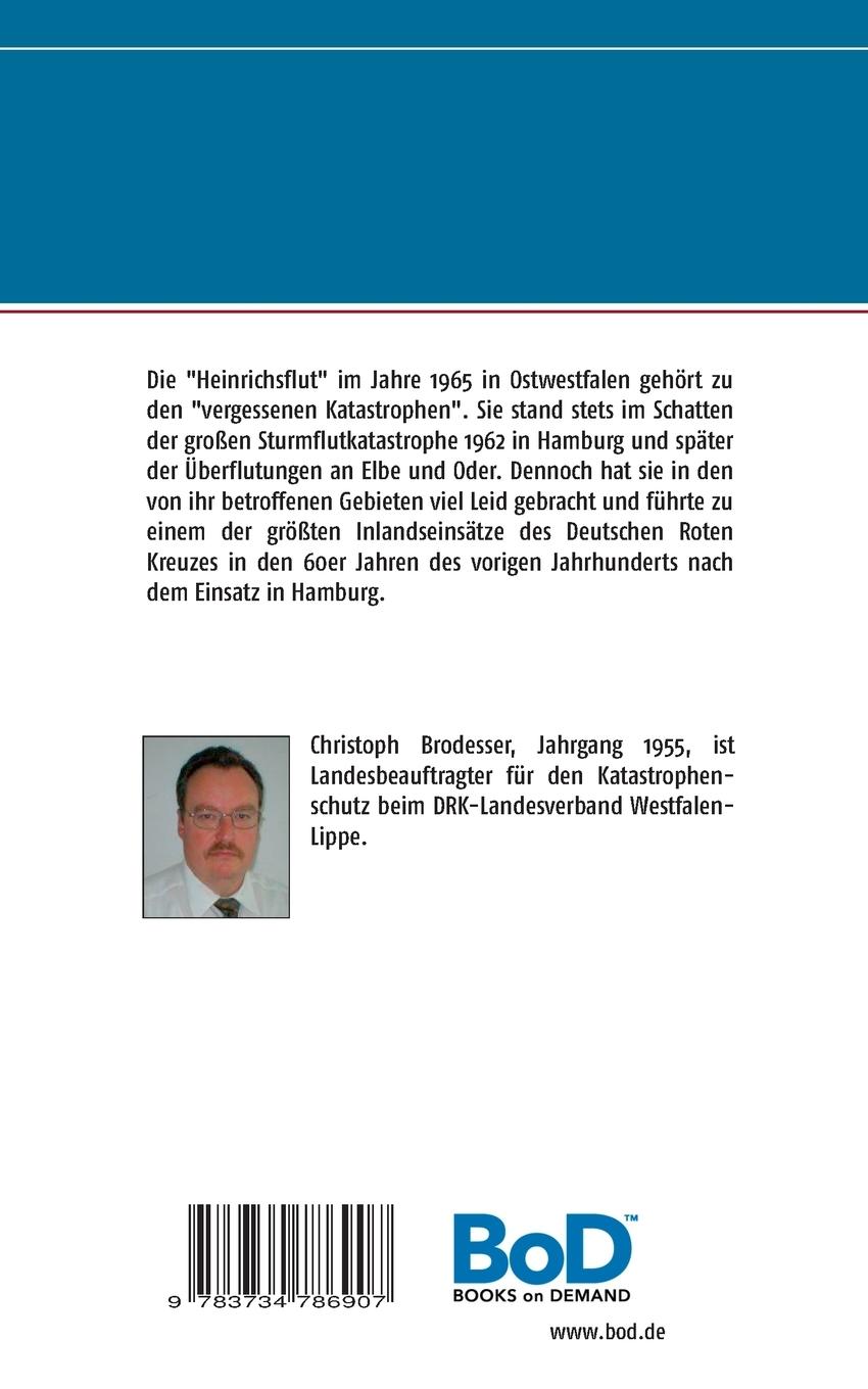 Rückseite: 9783734786907 | Die Heinrichsflut 1965 | Christoph Brodesser | Taschenbuch | 48 S.