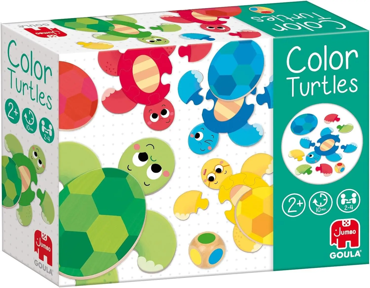 Cover: 8721017607007 | GOULA - Farbige Schildkröten | Spiel | Deutsch | 2026