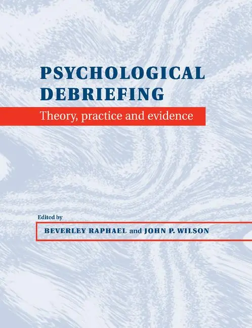 Cover: 9780521647007 | Psychological Debriefing | Beverley Raphael (u. a.) | Taschenbuch