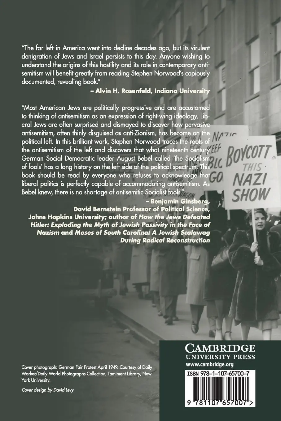 Rückseite: 9781107657007 | Antisemitism and the American Far Left | Stephen H. Norwood | Buch