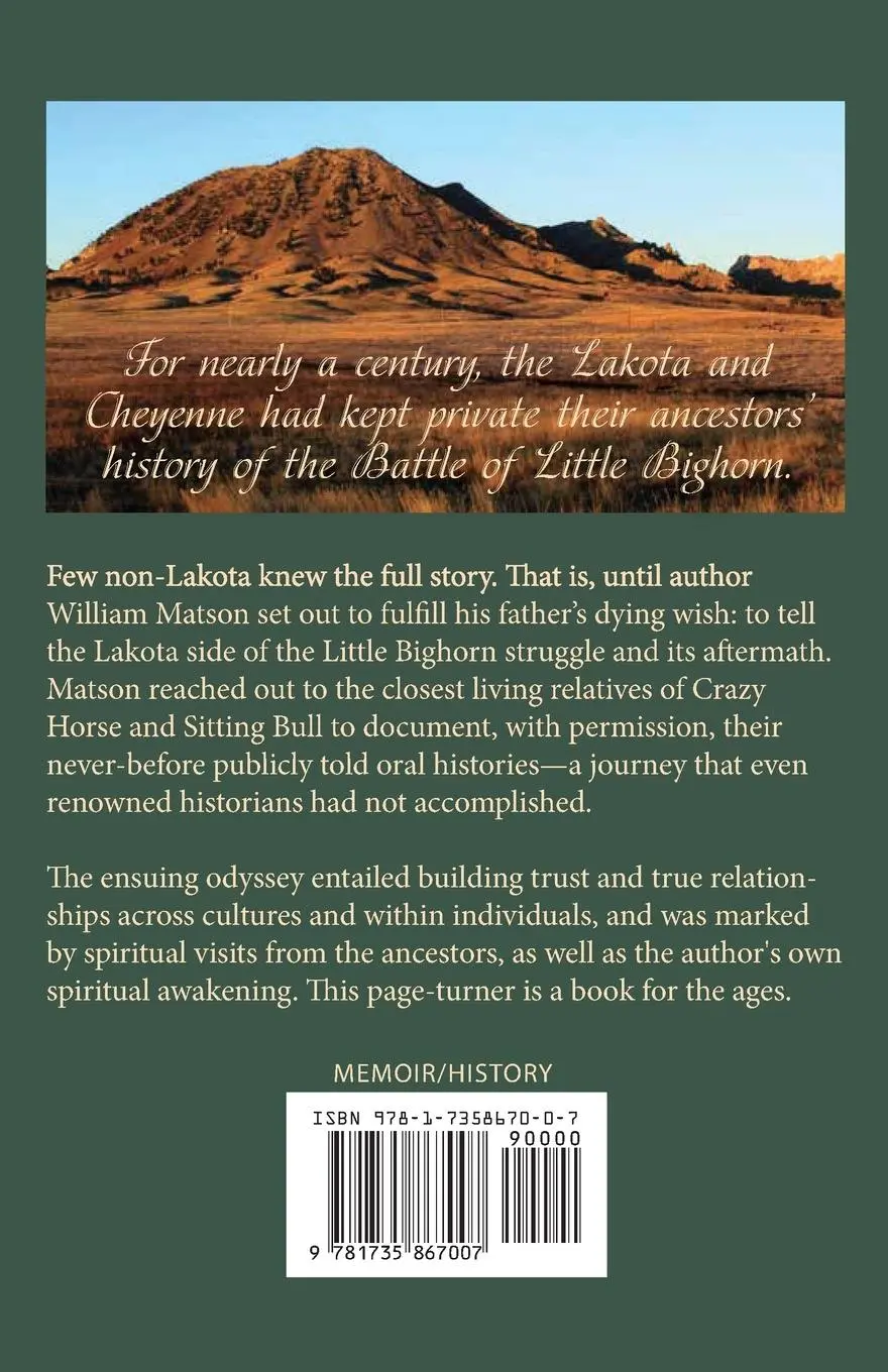 Rückseite: 9781735867007 | In My Father's Footsteps | My Journey into Lakota Country | Matson