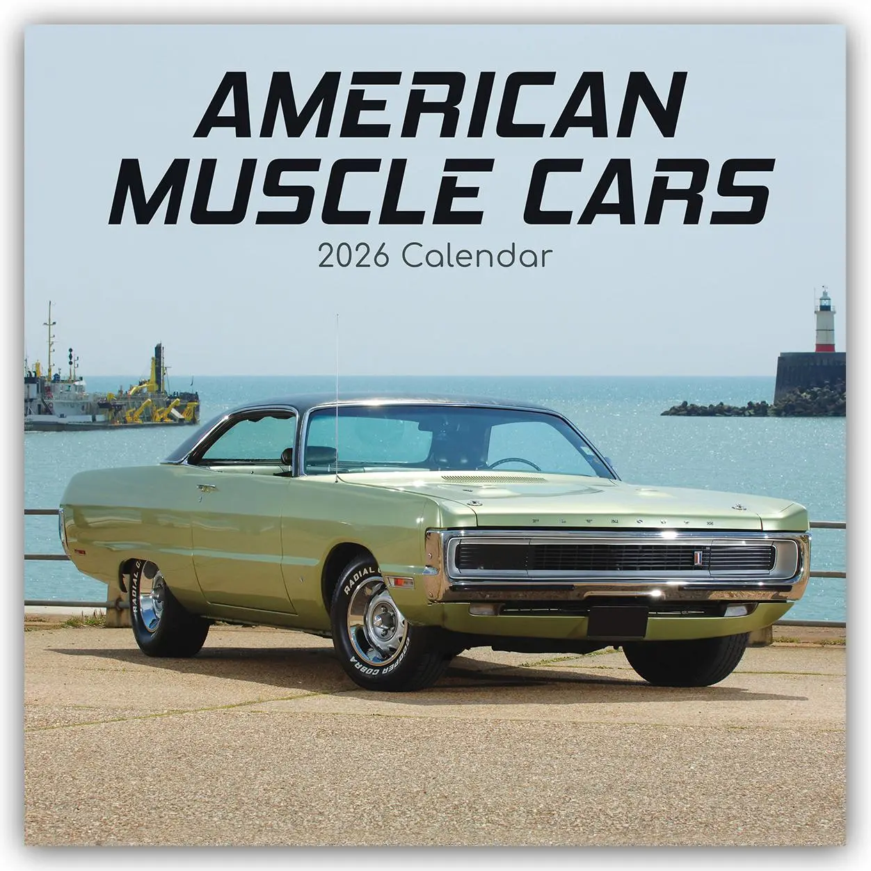 Cover: 9781836227007 | American Muscle Cars - Amerikanische Muscle-Cars 2026 -...