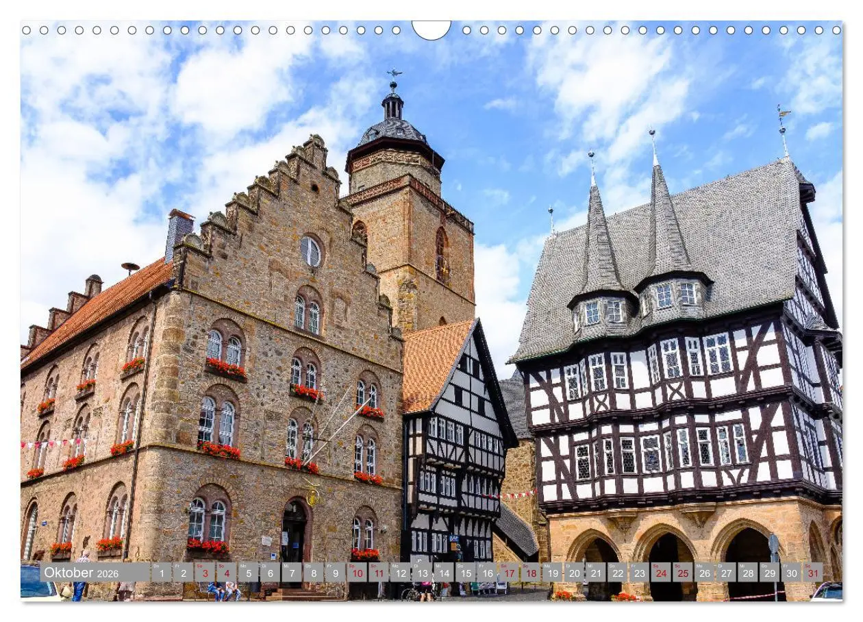 Bild: 9783457547007 | Ein Blick auf Alsfeld (Wandkalender 2026 DIN A3 quer), CALVENDO...