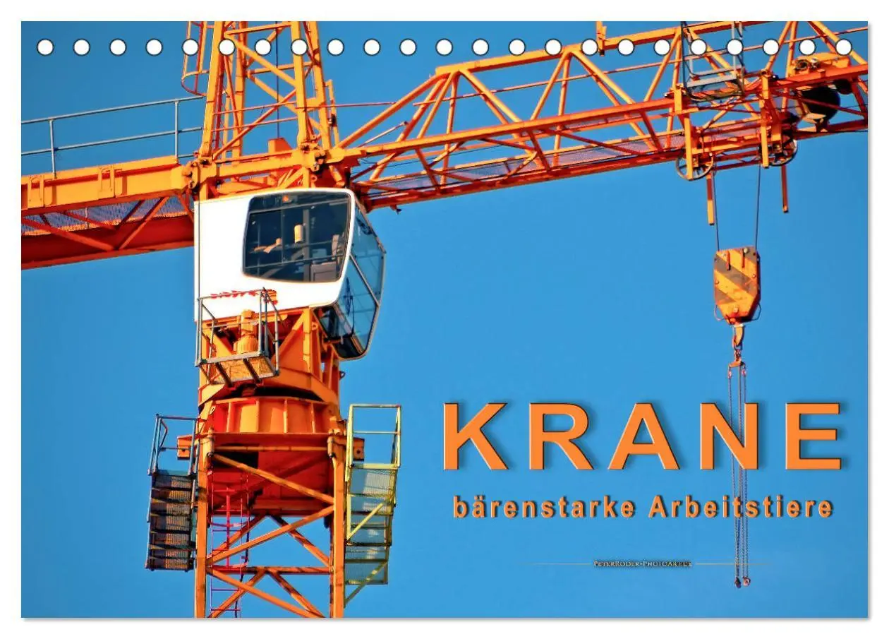 Cover: 9783457927007 | Krane - bärenstarke Arbeitstiere (Tischkalender 2026 DIN A5 quer),...