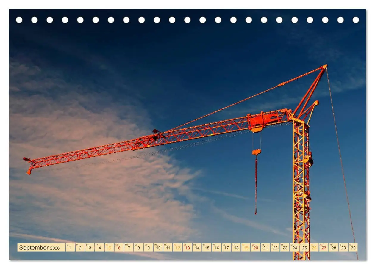 Bild: 9783457927007 | Krane - bärenstarke Arbeitstiere (Tischkalender 2026 DIN A5 quer),...