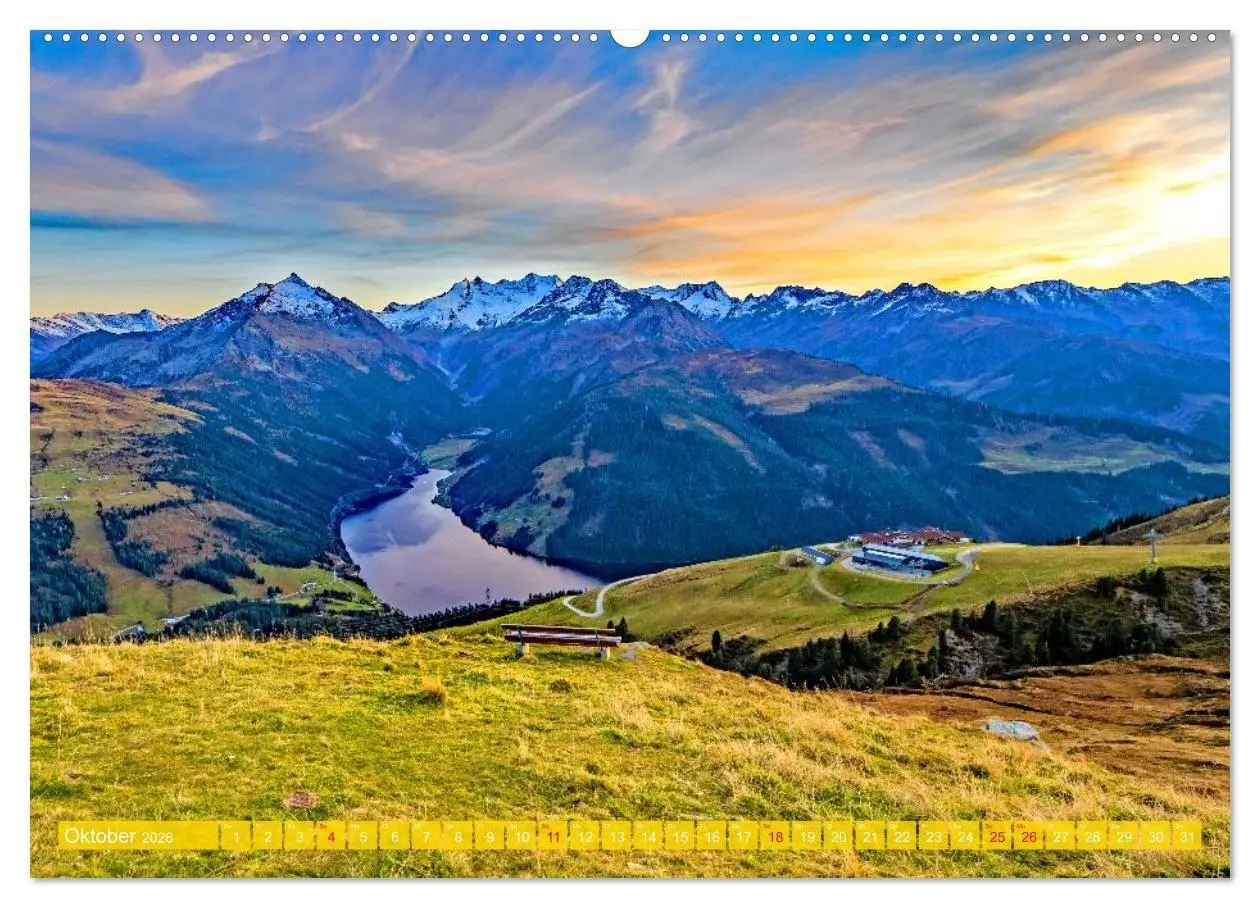Bild: 9783516707007 | Ein Herz für das Zillertal (Wandkalender 2026 DIN A2 quer),...
