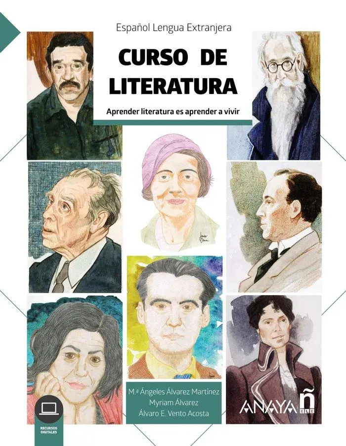 Cover: 9788469857007 | Curso de literatura (Anaya ELE) | Libro (B2-C1) | Acosta | Taschenbuch
