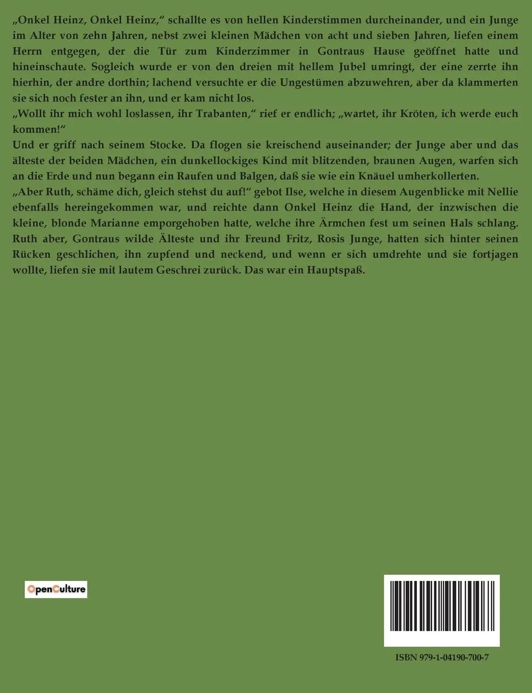 Rückseite: 9791041907007 | Aus TroTzkopf's EhE | Else Wildhagen | Taschenbuch | 100 S. | Deutsch