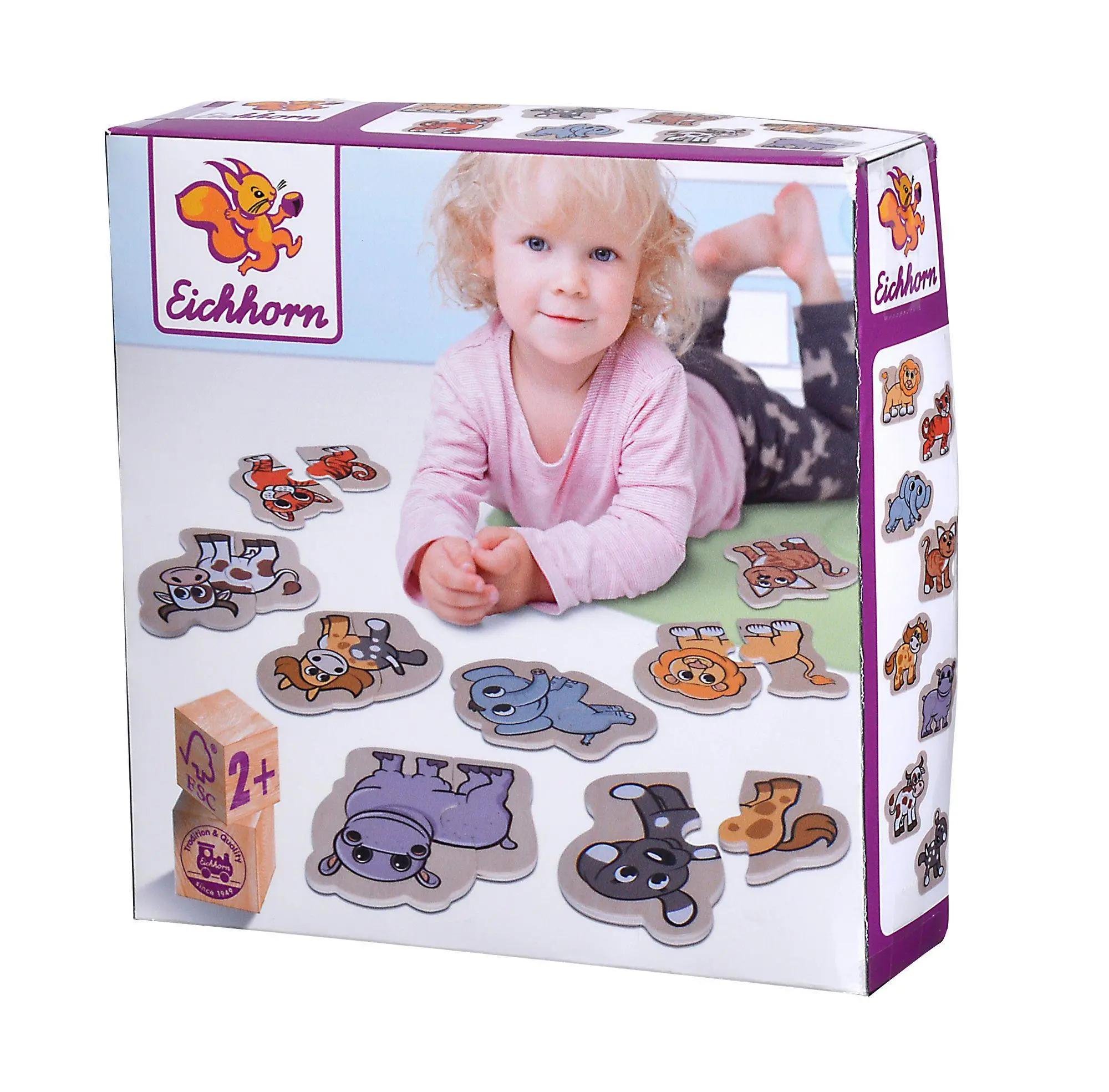 Bild: 4003046007107 | Eichhorn Tierpuzzle 16-tlg. | Spiel | 100005206 | Deutsch | 2022