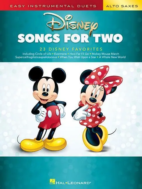 Cover: 9781540037107 | Disney Songs for Two Alto Saxes | Easy Instrumental Duets | Buch