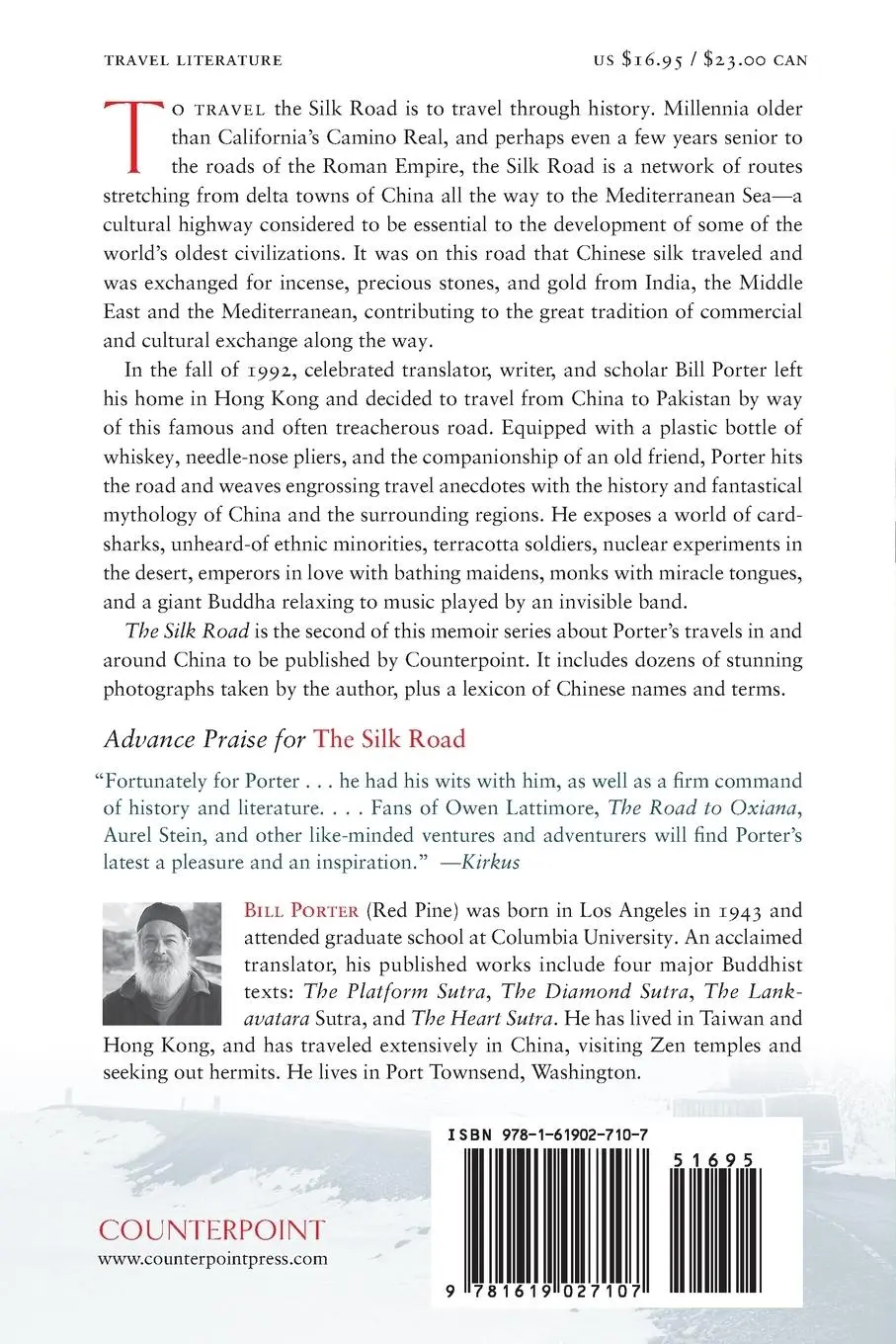 Rückseite: 9781619027107 | The Silk Road | Taking the Bus to Pakistan | Bill Porter | Taschenbuch