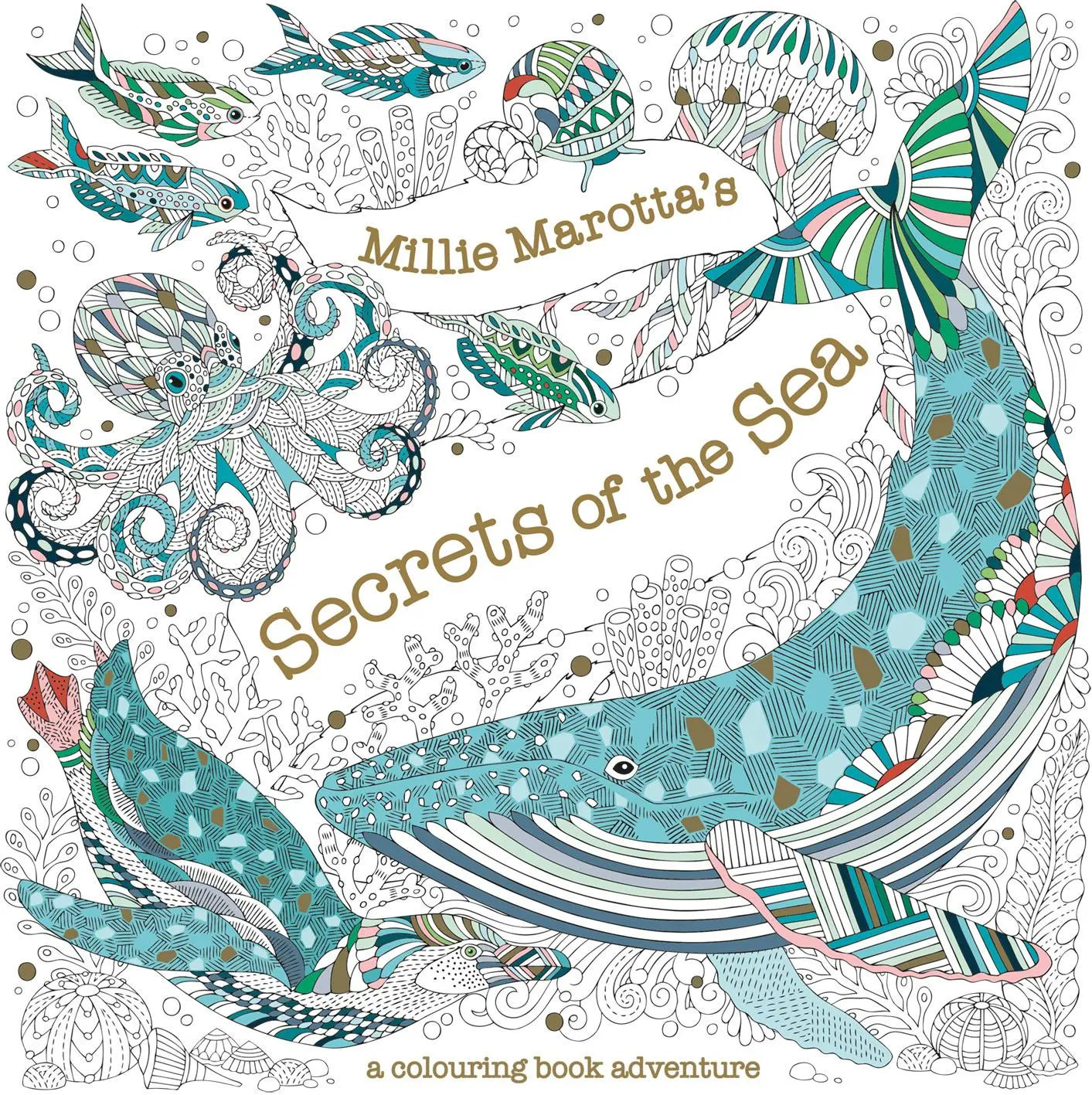 Abrams & Chronicle Millie Marotta's Secrets Of The Sea