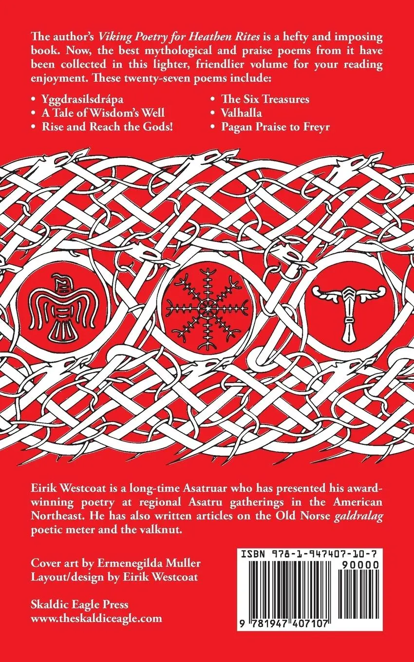 Rückseite: 9781947407107 | Hail the Gods | Selections from Viking Poetry for Heathen Rites | Buch
