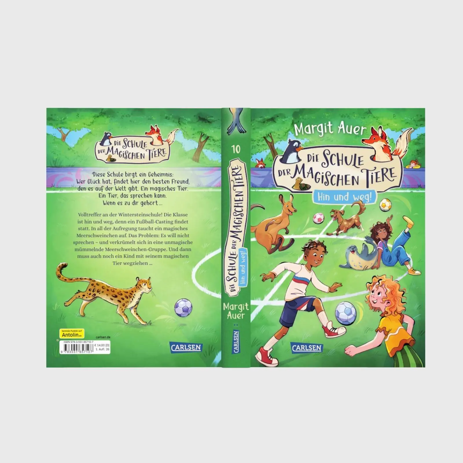 Bild: 9783551657107 | Die Schule der magischen Tiere Neuausgabe 10: Hin und weg! | Auer