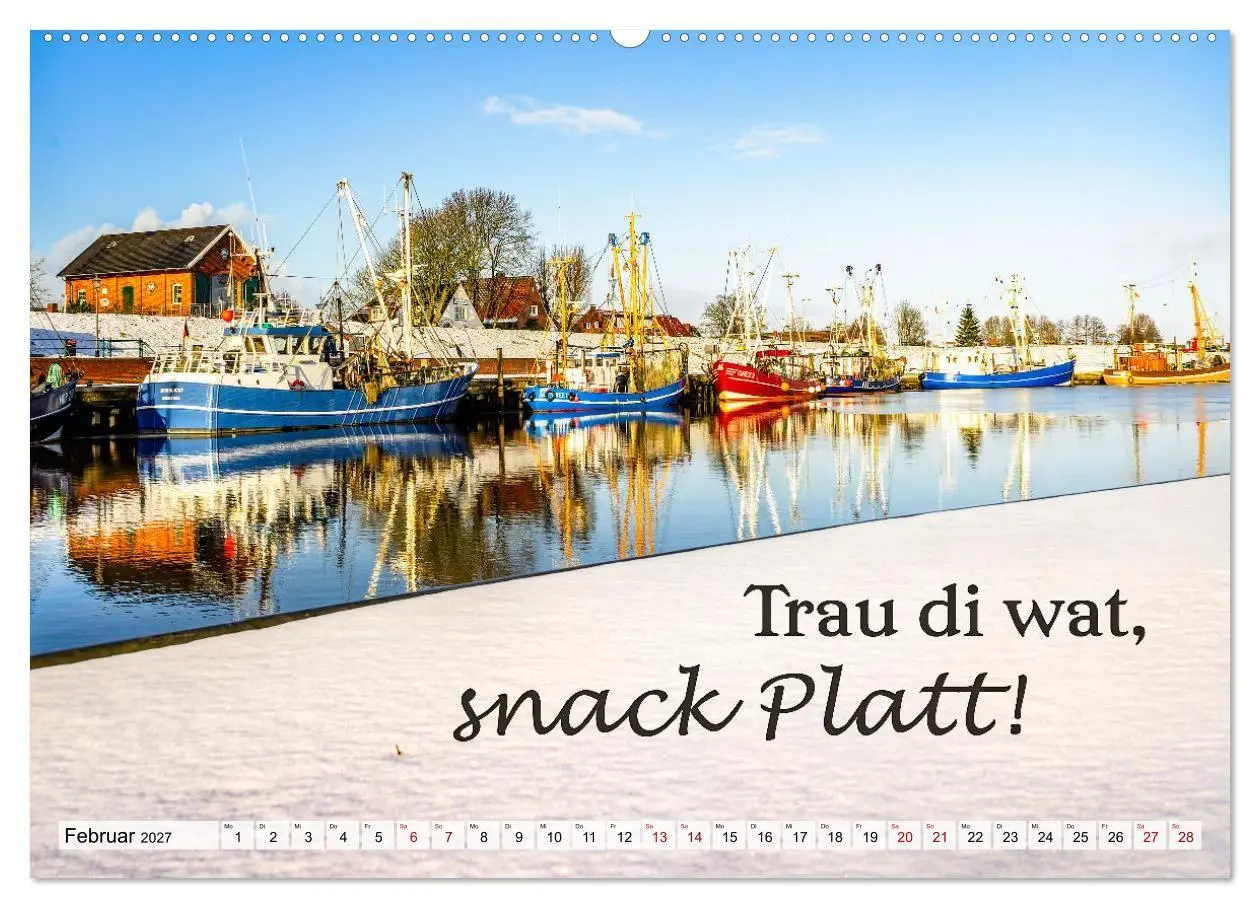 Bild: 9783569337107 | De Sprökje Kalenner "We proten platt" (Wandkalender 2027 DIN A2...