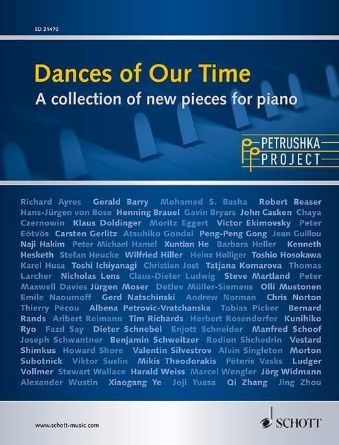 Cover: 9783795747107 | Dances of Our Time | A collection of new pieces for piano. Klavier.