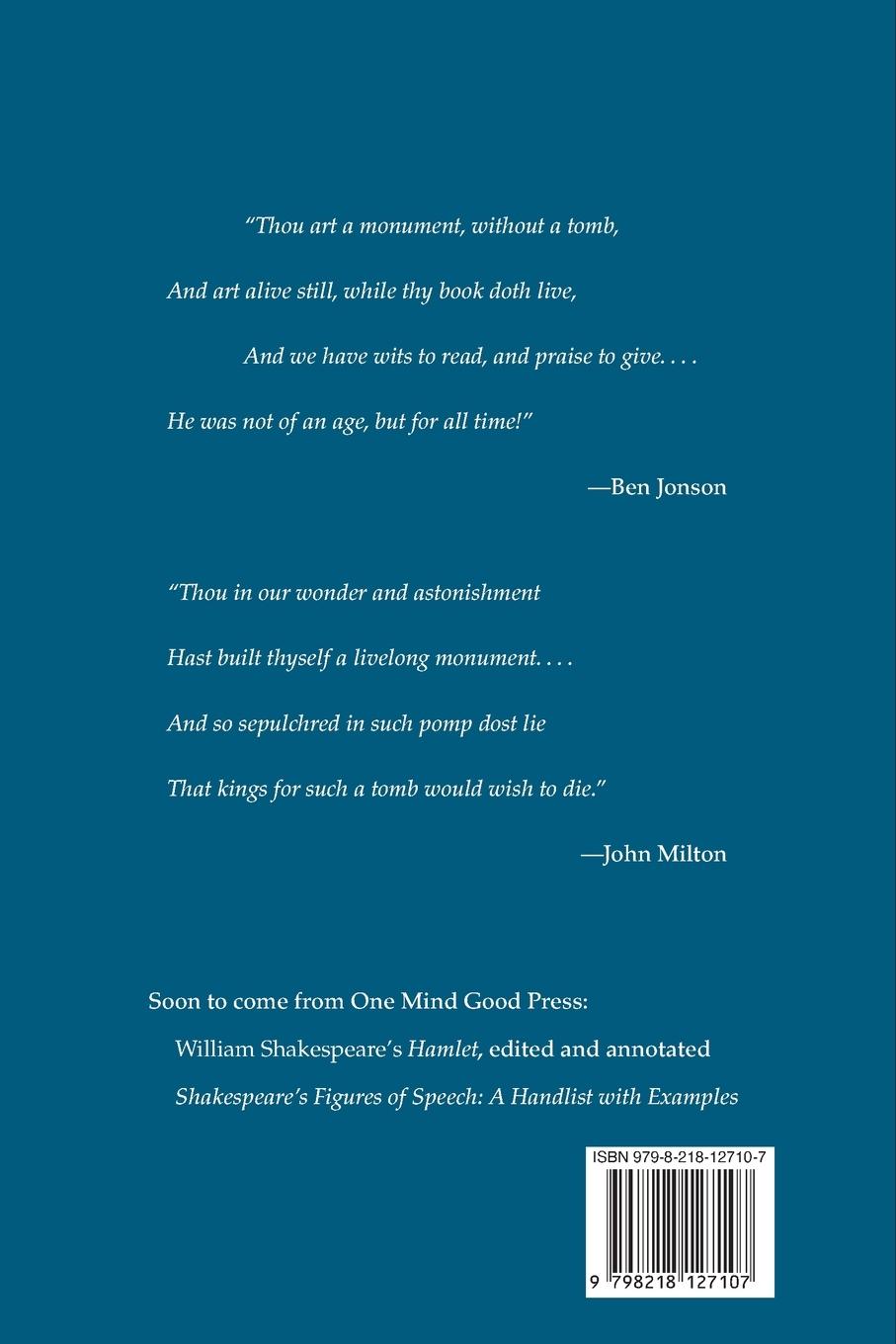 Rückseite: 9798218127107 | Appreciating Shakespeare | Gideon Rappaport | Taschenbuch | Englisch