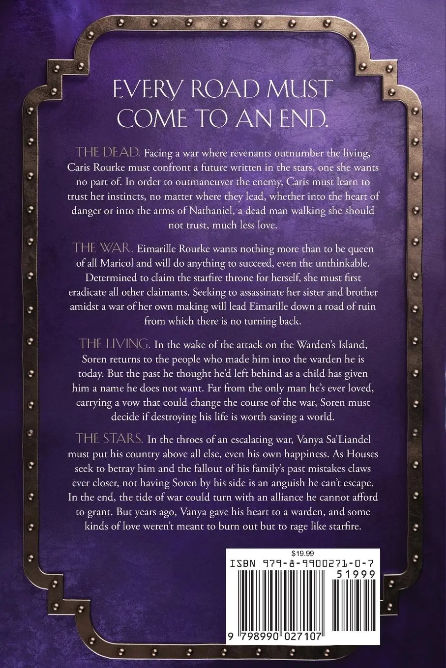 Rückseite: 9798990027107 | The Queen's Starfire Throne | Hailey Turner | Taschenbuch | Englisch