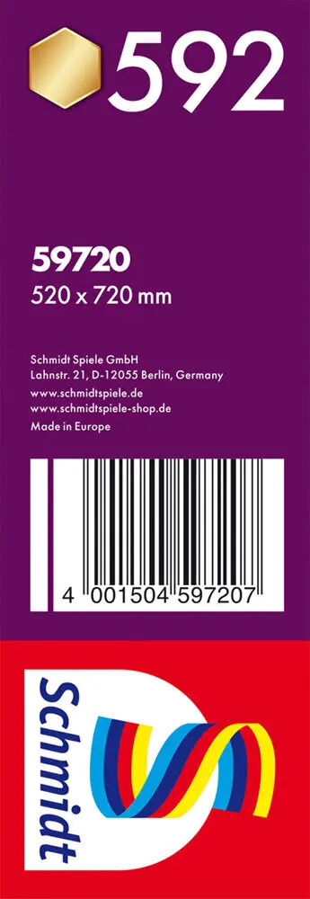 Bild: 4001504597207 | Hexagon Puzzle, Lieblingsleckereien, 592 Teile | Spiel | Schachtel