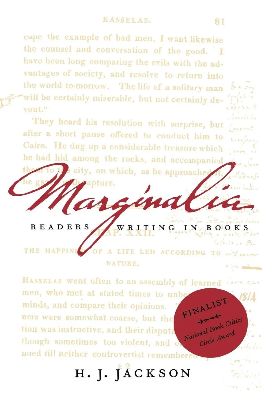 Cover: 9780300097207 | Marginalia | Readers Writing in Books | H. J. Jackson | Taschenbuch
