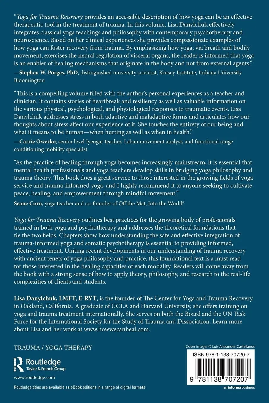 Rückseite: 9781138707207 | Yoga for Trauma Recovery | Theory, Philosophy, and Practice | Buch