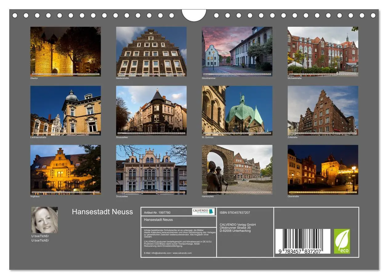 Bild: 9783457837207 | Hansestadt Neuss (Wandkalender 2026 DIN A4 quer), CALVENDO...