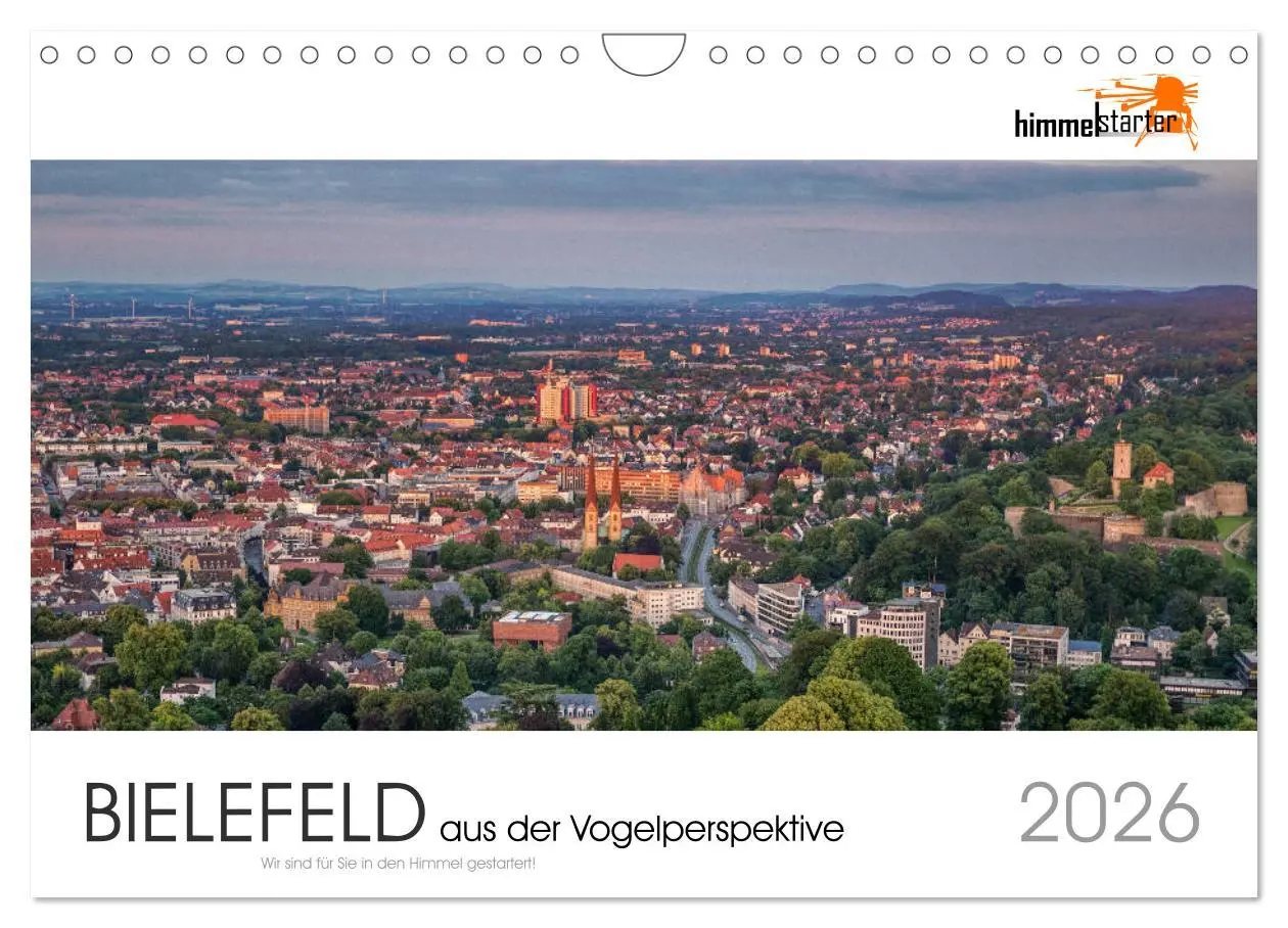 Cover: 9783457907207 | BIELEFELD aus der Vogelperspektive (Wandkalender 2026 DIN A4 quer),...