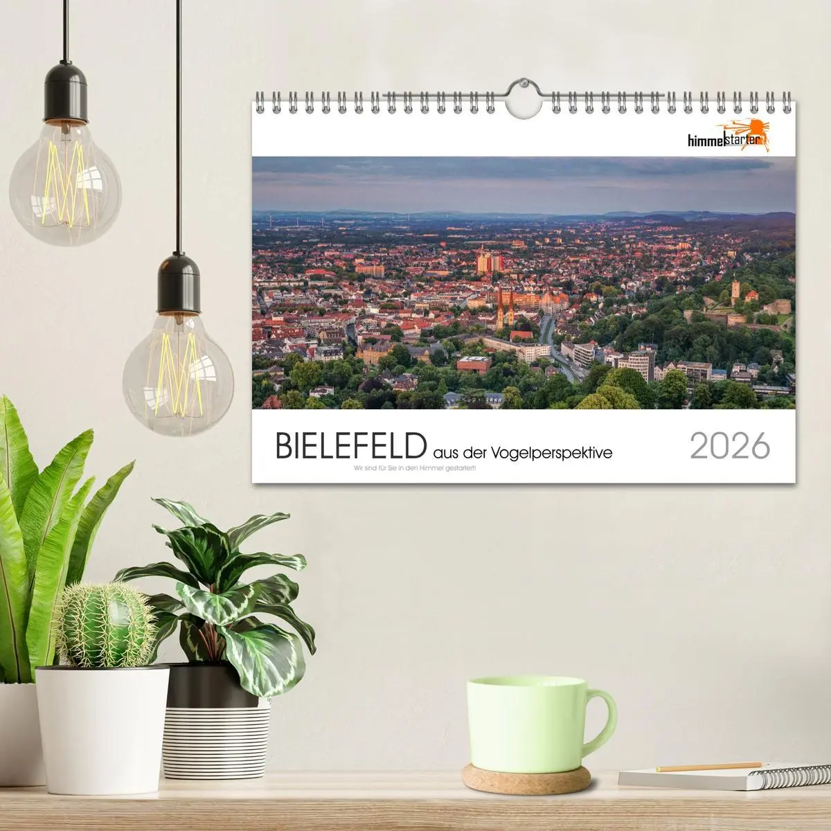 Bild: 9783457907207 | BIELEFELD aus der Vogelperspektive (Wandkalender 2026 DIN A4 quer),...
