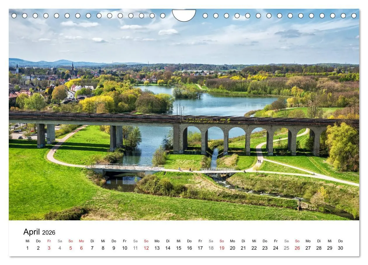Bild: 9783457907207 | BIELEFELD aus der Vogelperspektive (Wandkalender 2026 DIN A4 quer),...