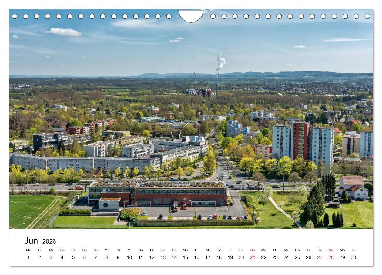 Bild: 9783457907207 | BIELEFELD aus der Vogelperspektive (Wandkalender 2026 DIN A4 quer),...