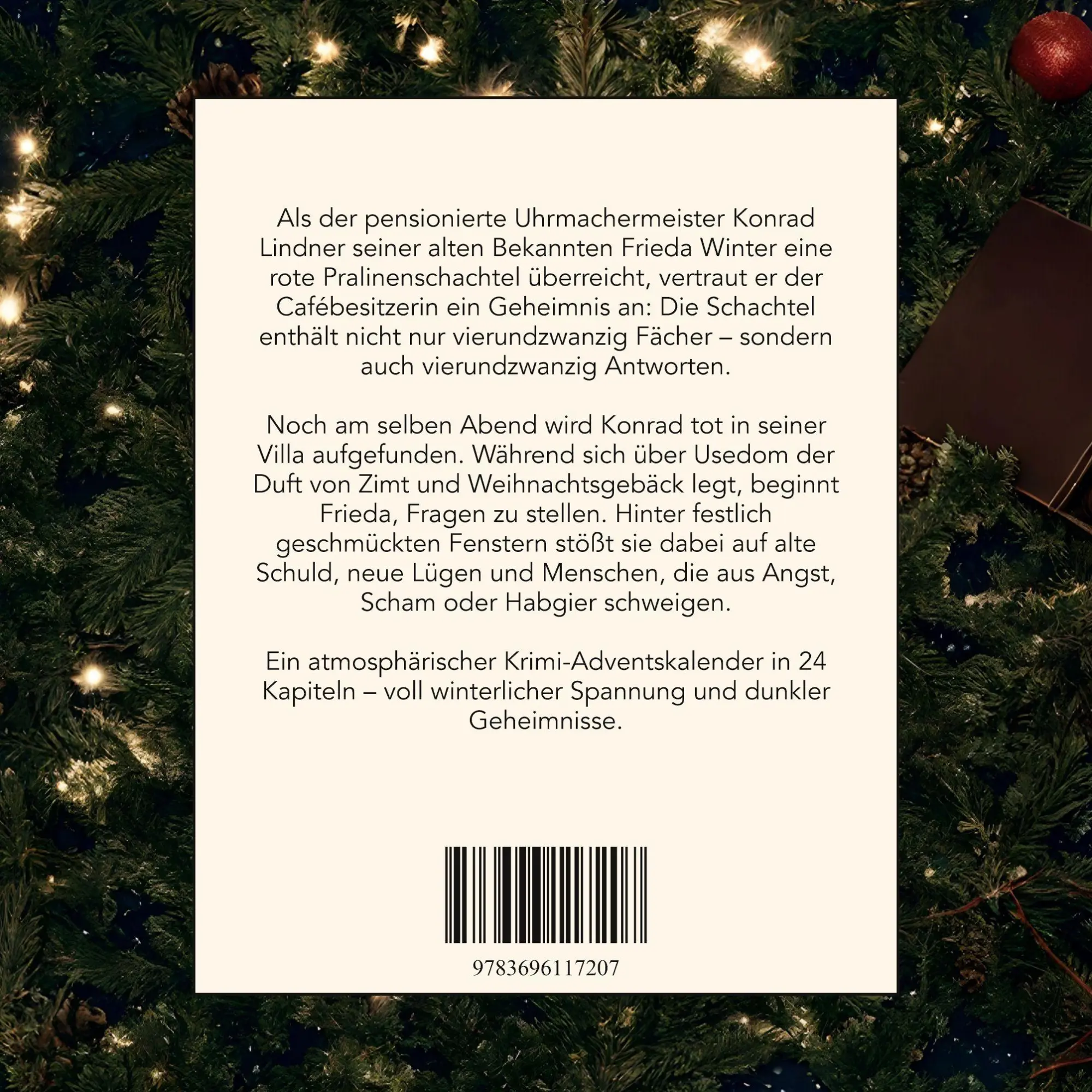 Rückseite: 9783696117207 | Mord auf Usedom | Der Krimi-Adventskalender in 24 Akten | Jonah Müller